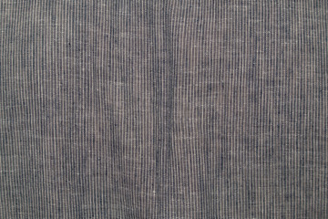 Blue gray linen fabric