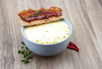 Cheese soup