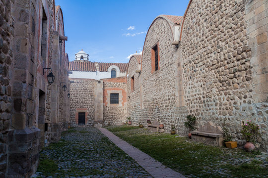 Premises of a historic coin mint Casa Nacional de Moneda in Potosi, Bolivia