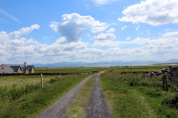 Irish country road