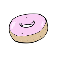 cartoon donut