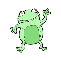 cartoon frog