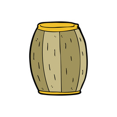 cartoon beer barrel