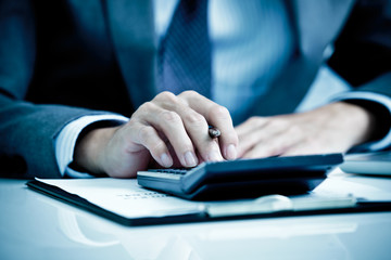 Man Analysis Business Accounting