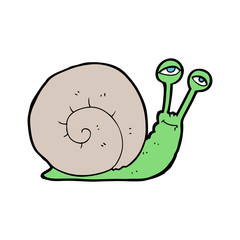cartoon snail