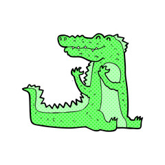 cartoon crocodile