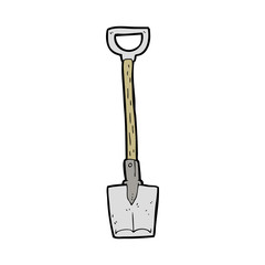 cartoon shovel
