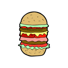 cartoon amazing burger