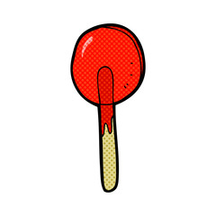 cartoon candy lolipop