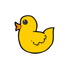 cartoon rubber duck