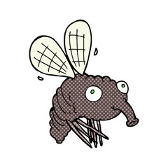 cartoon fly