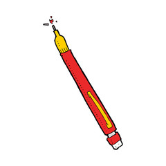 cartoon pencil
