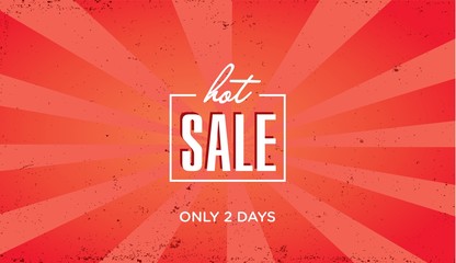 Sale vector template