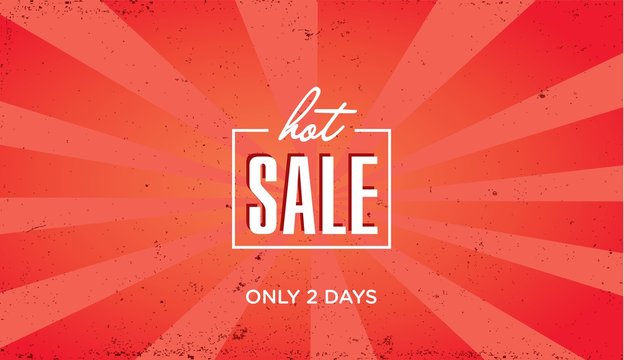 Sale vector template