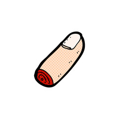 cartoon severed finger