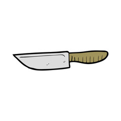 cartoon kitchen knife