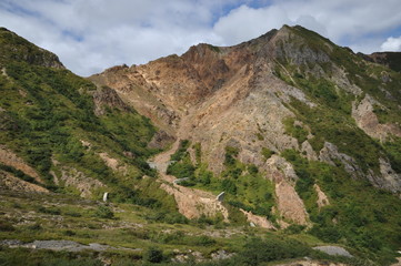 Obraz premium 那須岳 朝日岳