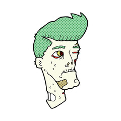 cartoon zombie