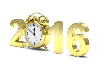 New year 2016 concept