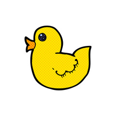 cartoon rubber duck