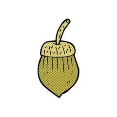 cartoon acorn