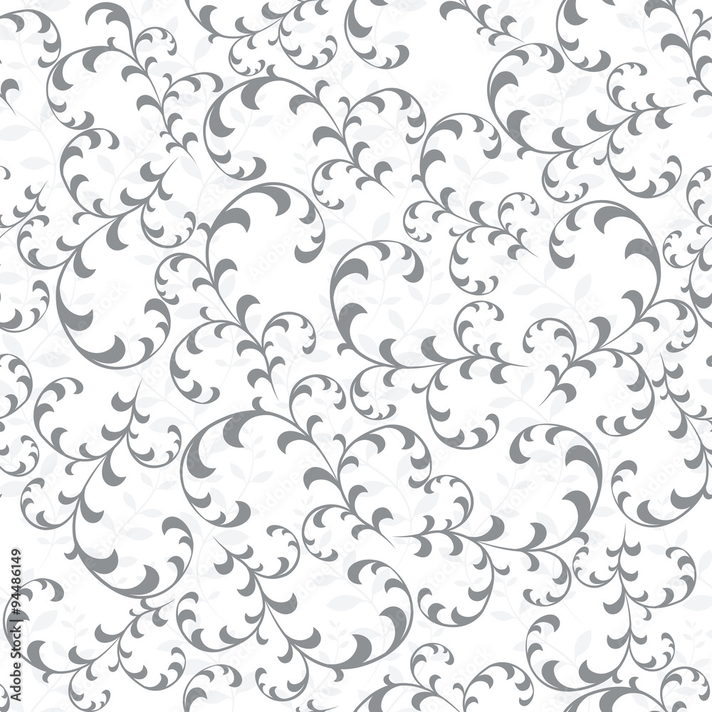 Aufkleber floral seamless pattern . can be used for backgrounds and page fill web design. vector illustration
