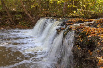 Obraz premium River in an autumn.