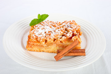 Apfelkuchen mit Zimt