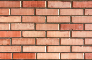 Close up of brick wall..