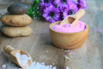 spa sea salt treatments