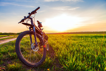 Obraz premium sporting bicycle