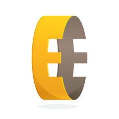 E letter volume logo