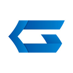 G letter volume logo