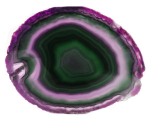 Obraz premium agate with chalcedony geological crystal