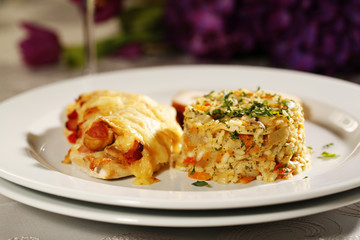 Delicious gourmet food