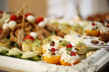 Delicious gourmet food