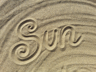 ... design on the sand