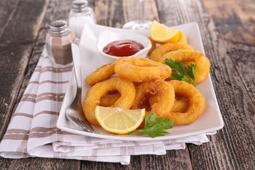 deep fried calamari