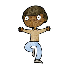 cartoon startled man