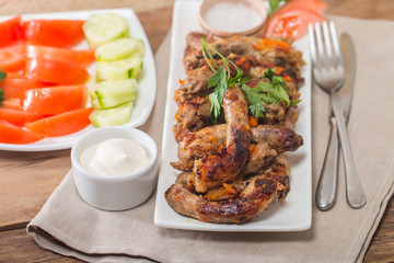 Fried Chicken Necks