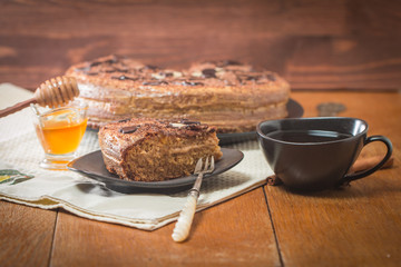 Homemade honey cakes