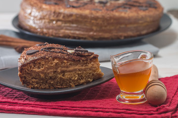 Homemade honey cakes