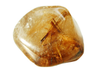 rutilated quartz geological crystals
