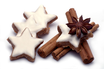 Dekoration mit Zimtsternen