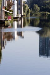 Fototapeta premium Waterfront houses