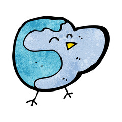 cartoon bird