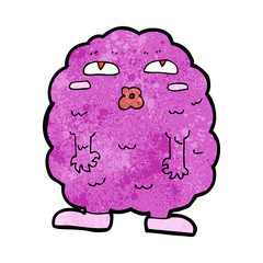 funny cartoon monster