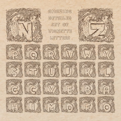 Mermaid vintage abc