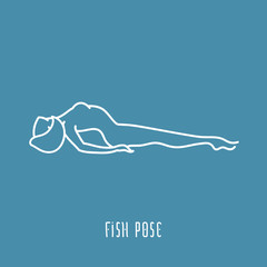 Yoga linear icon