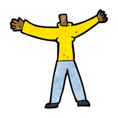 cartoon headless body (mix and match cartoons or add own photo)